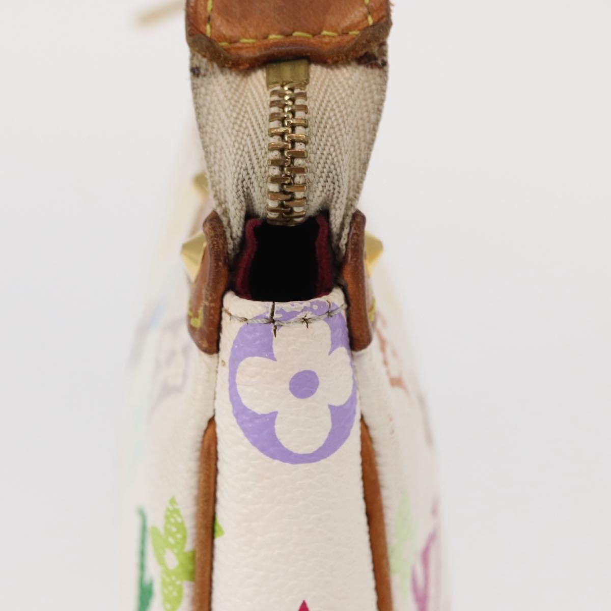 Louis Vuitton Pochette Accessoires Monogram Multicolor, MULTICOLOUR, CANVAS, Clutche & pouche