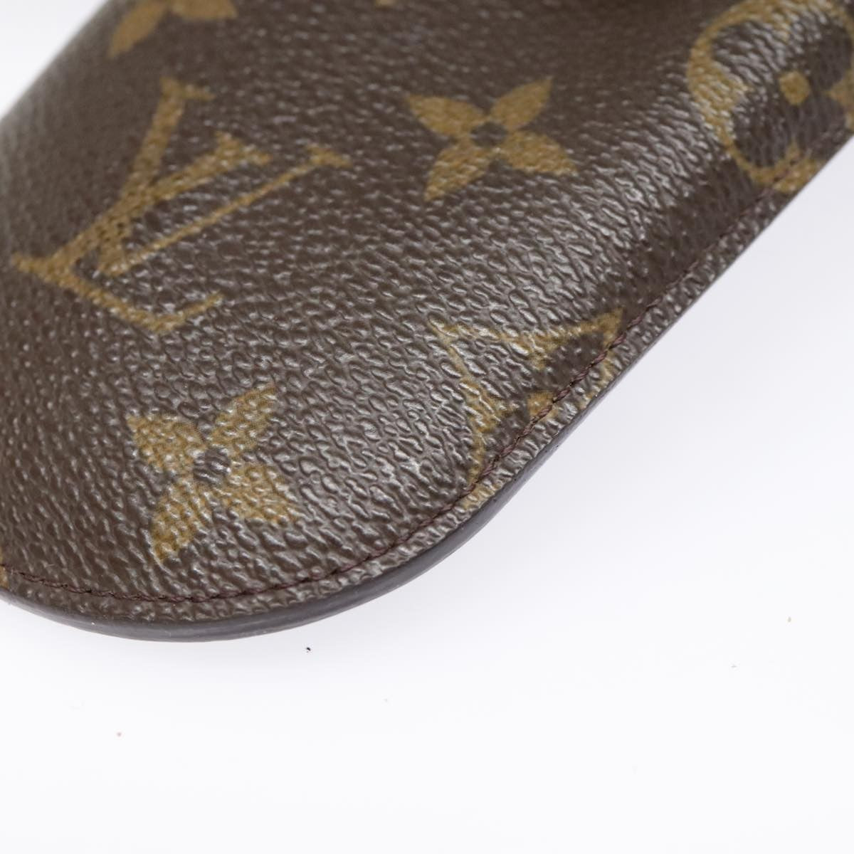 Louis Vuitton Etui à lunette Canvas, BROWN, CANVAS, Toiletry Case