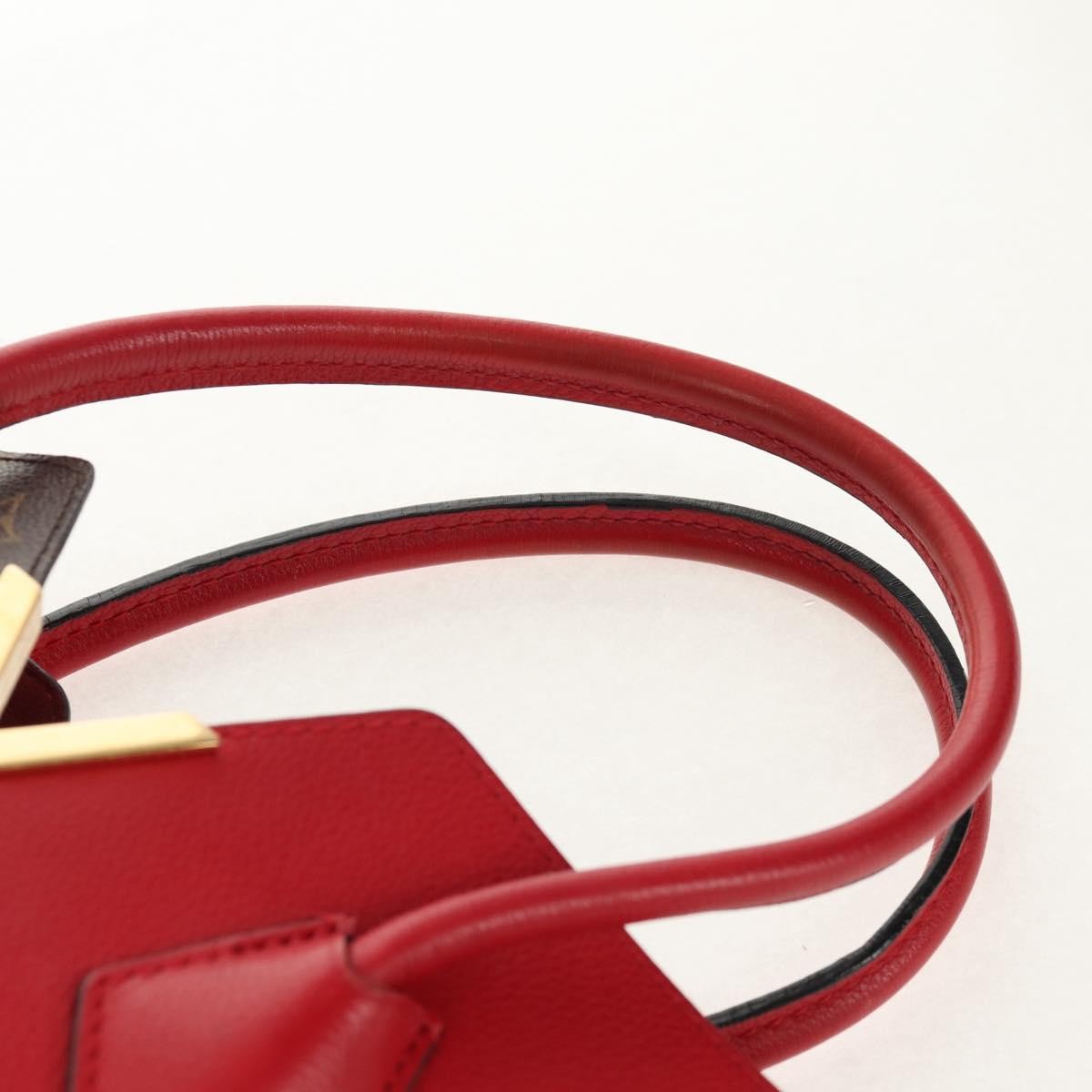Louis Vuitton Kimono Handbag Monogram Canvas and Leather, Red, Canvas, Handbag