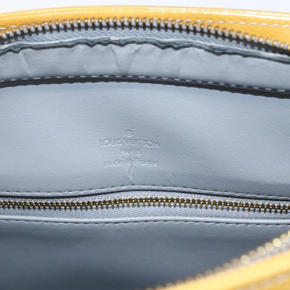 Louis Vuitton Houston Handbag Monogram Vernis, YELLOW, PATENT_LEATHER, Tote bag