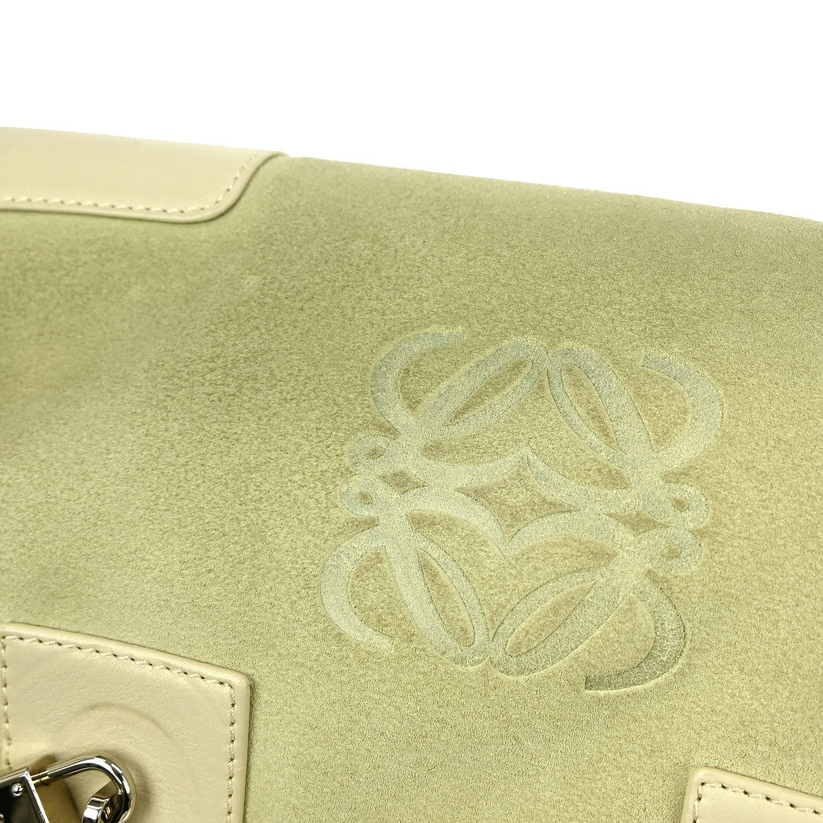 Loewe Amazona Bag Suede, BEIGE, SUEDE, Handbag