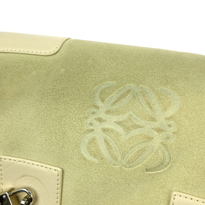 Loewe Amazona Bag Suede, BEIGE, SUEDE, Handbag