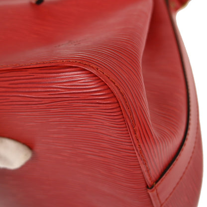 Louis Vuitton Noe Handbag Epi Leather, RED, LEATHER, Shoulder bag