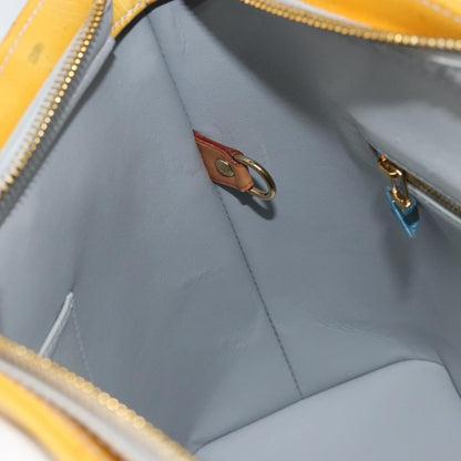 Louis Vuitton Houston Handbag Monogram Vernis, GRAY, PATENT_LEATHER, Tote bag