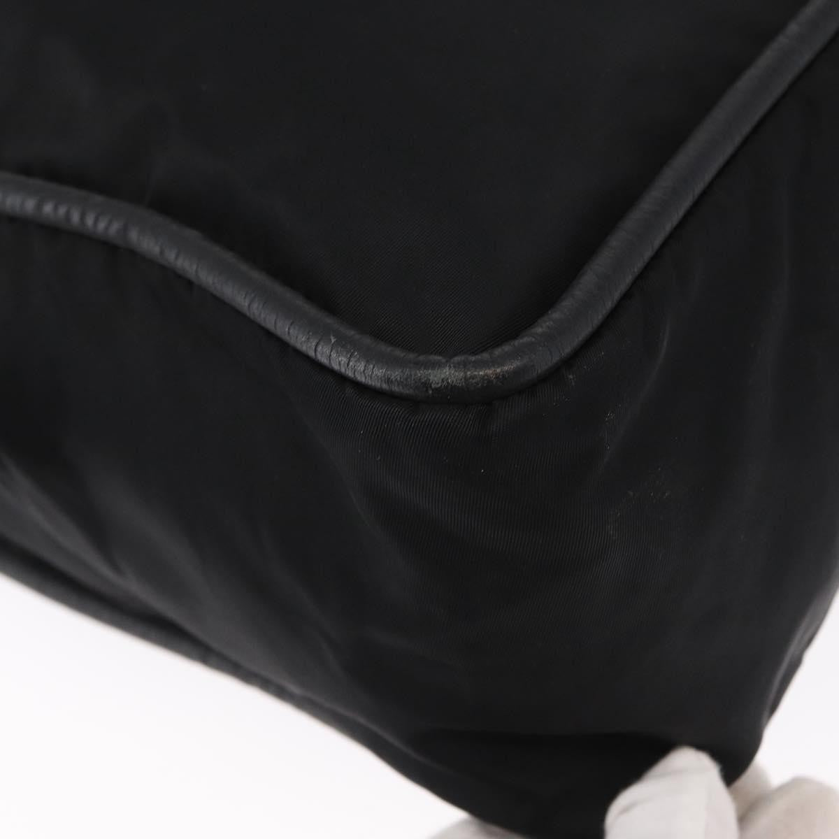 Celine Vintage Shoulder Bag Nylon, BLACK, NYLON, Shoulder bag