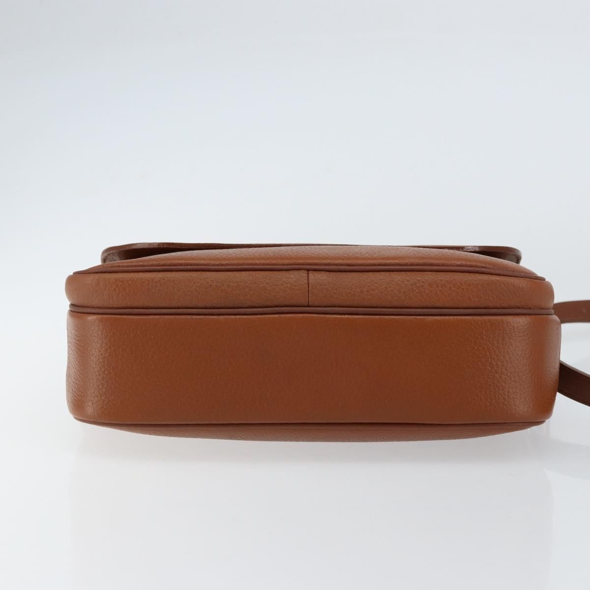 Burberry Vintage Shoulder Bag Leather, BROWN, LEATHER, Shoulder bag