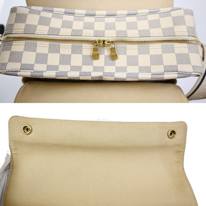 Louis Vuitton Naviglio Handbag Damier, WHITE, CANVAS, Shoulder bag