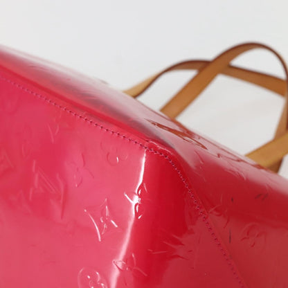 Louis Vuitton Bellevue Handbag Monogram Vernis, PINK, PATENT_LEATHER, Tote bag