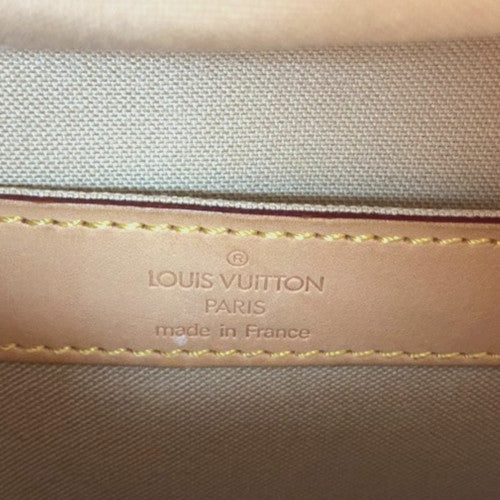 Louis Vuitton Naviglio Handbag Damier, WHITE, CANVAS, Shoulder bag