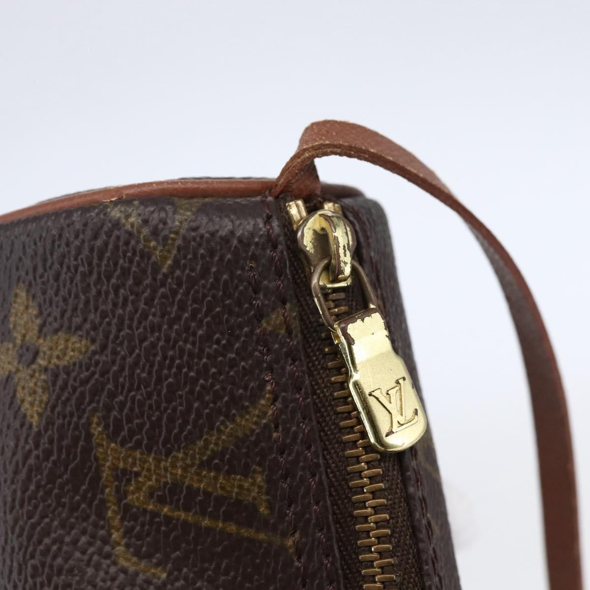 Louis Vuitton Papillon Pochette Monogram Canvas, BROWN, CANVAS, Handbag