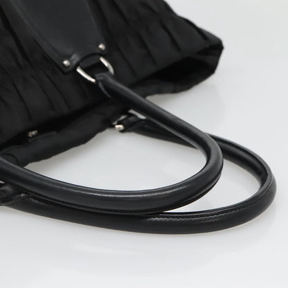 Prada Gaufre Tote Tessuto, BLACK, NYLON, Tote bag