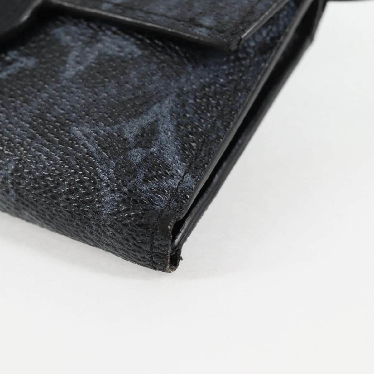 Louis Vuitton Cross Card Holder Limited Edition Monogram Pastel Noir, BLACK, CANVAS, Clutche & pouche