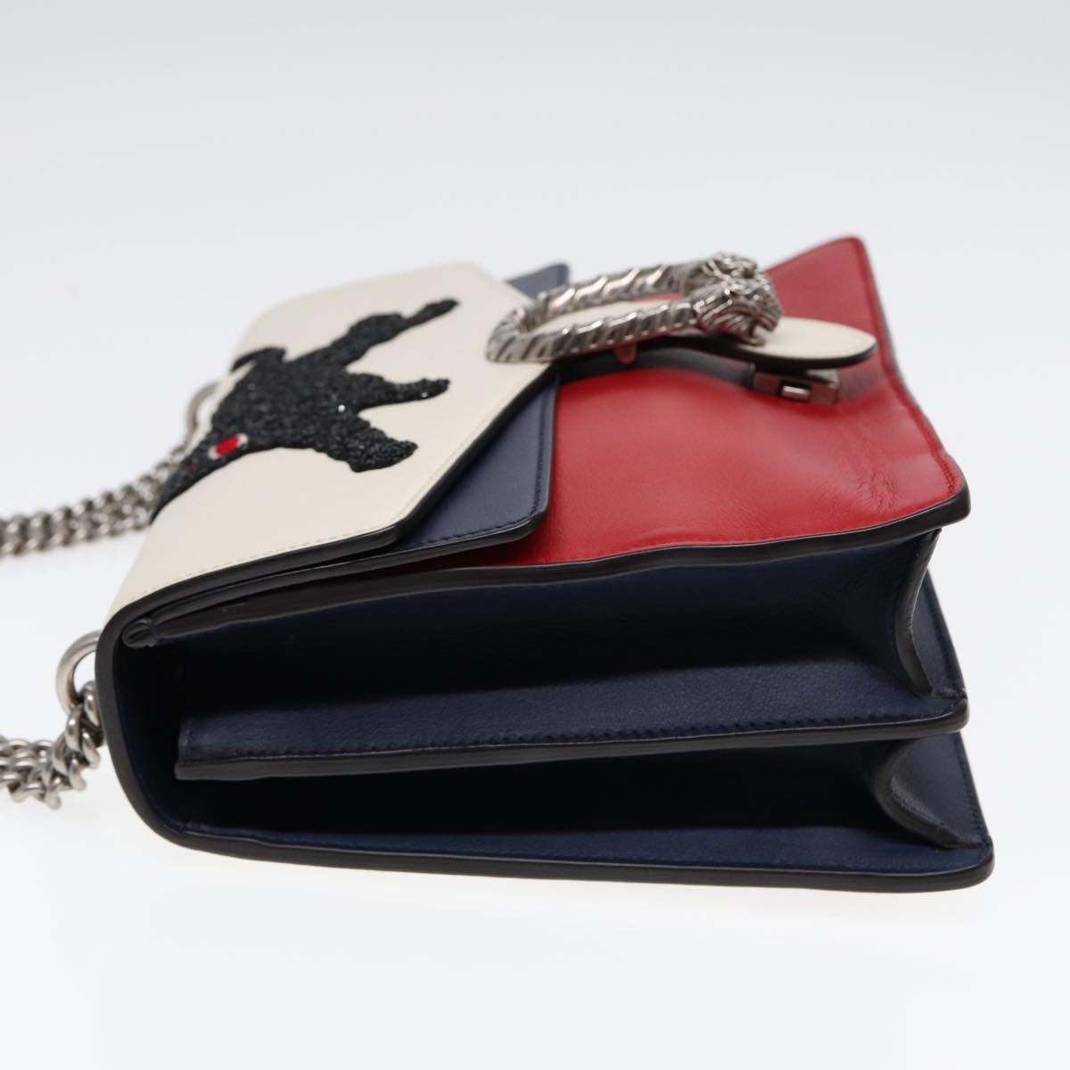 Gucci Dionysus Bag Embellished Leather, Multicolour, Leather, Shoulder Bag
