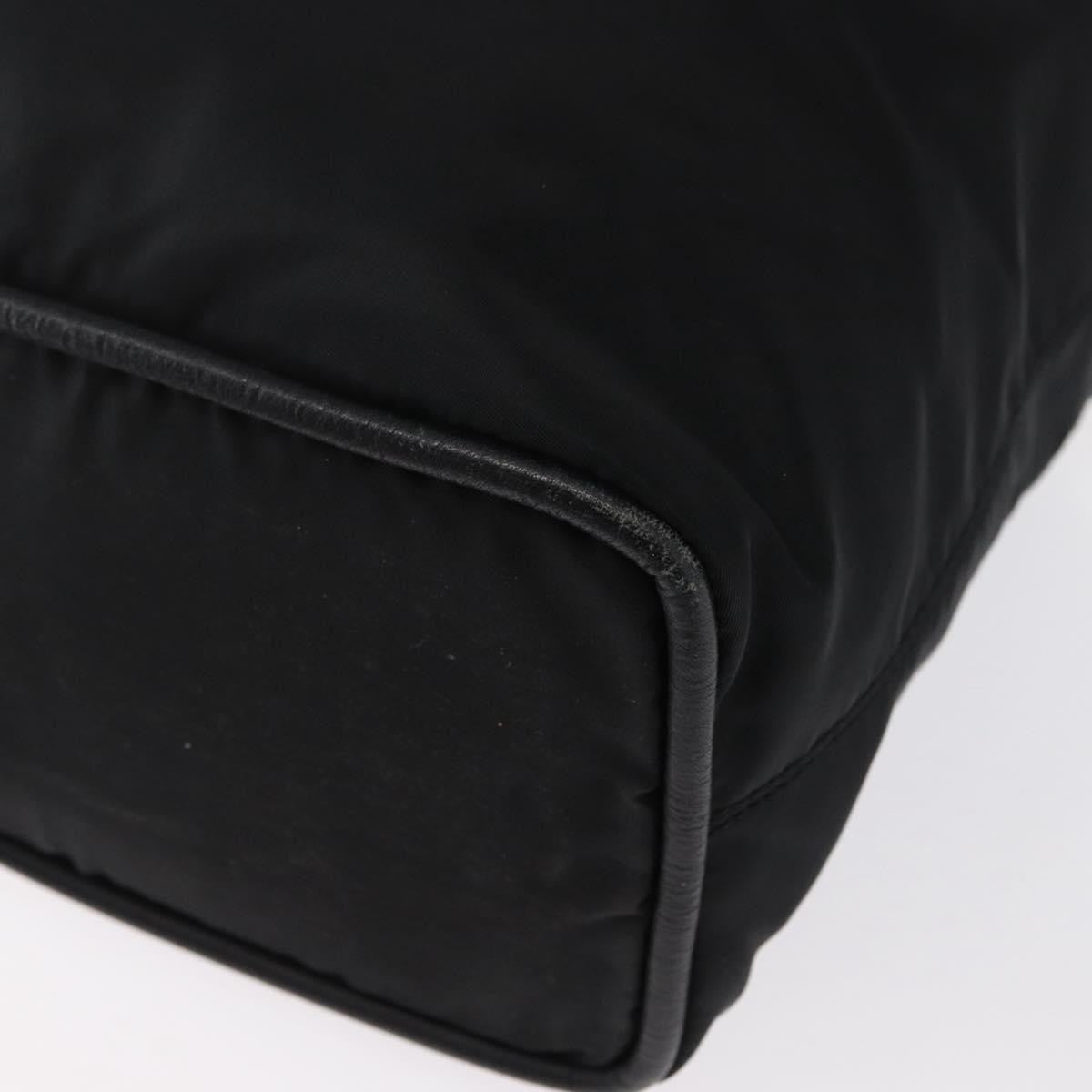 Celine Circle Logo Handbag Nylon, BLACK, NYLON, Handbag