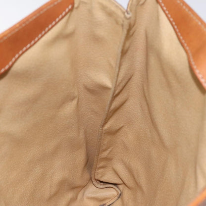 Celine Vintage Macadam Tote bag Canvas and Leather, BROWN, CANVAS, Tote bag