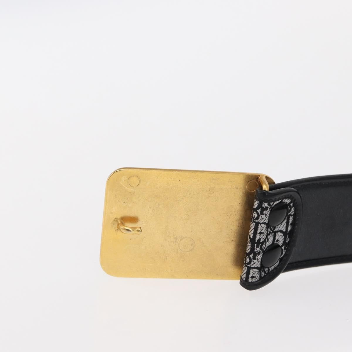 Christian Dior Vintage belt Canvas, BLACK, CANVAS, Belts