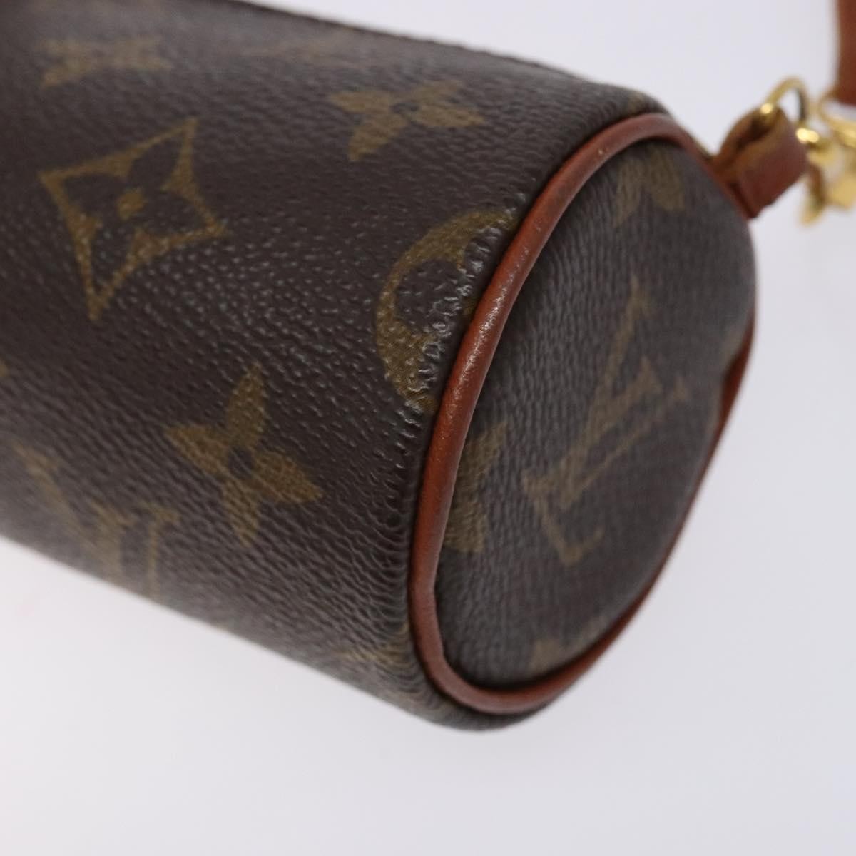 Louis Vuitton Papillon Pochette Monogram Canvas, BROWN, CANVAS, Handbag
