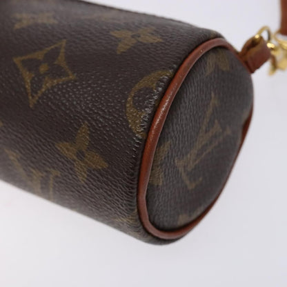 Louis Vuitton Papillon Pochette Monogram Canvas, BROWN, CANVAS, Handbag
