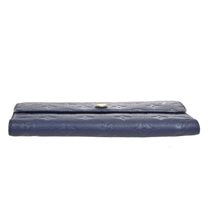 Louis Vuitton Virtuose Wallet Monogram Empreinte Leather, BLUE, LEATHER, Wallets