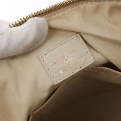 Louis Vuitton Marina Handbag Mini Lin Croisette, BEIGE, CANVAS, Handbag