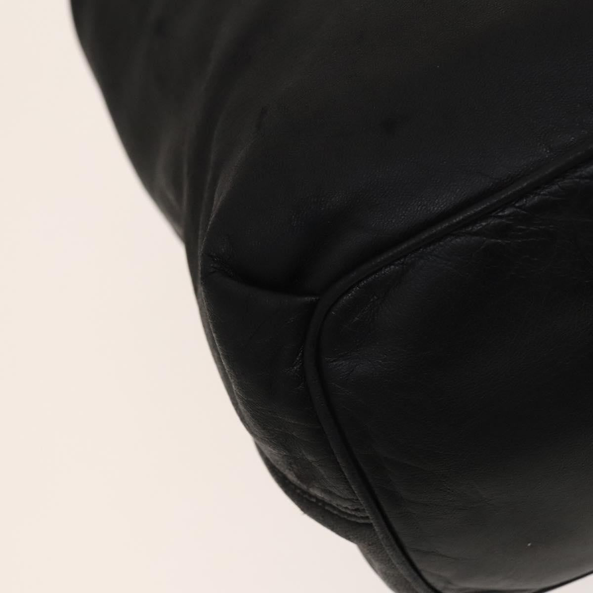 Loewe Anagram Shoulder Bag Leather, Black, Leather, Shoulder Bag