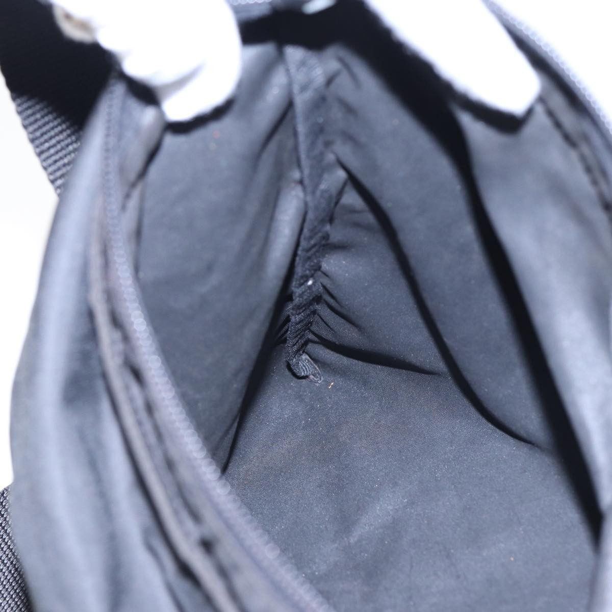 Prada Zip Top Messenger Bag Tessuto, BLACK, NYLON, Shoulder bag