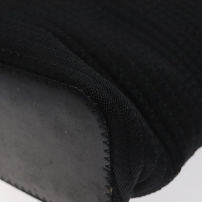 Gucci Vintage Bamboo Handle Tote Nylon, BLACK, NYLON, Tote bag