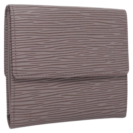 Louis Vuitton Elise Wallet Epi Leather, PURPLE, LEATHER, Wallets