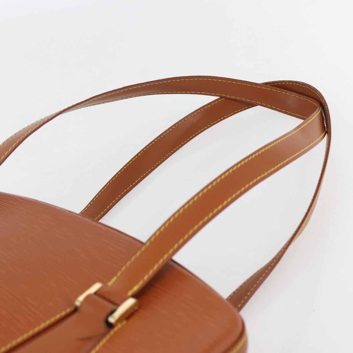 Louis Vuitton Voltaire Handbag Epi leather, BROWN, LEATHER, Handbag