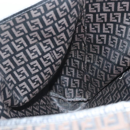 Fendi Roll Tote Zucchino Canvas, BROWN, CANVAS, Tote bag