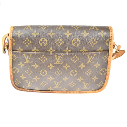 Louis Vuitton Sologne Handbag Monogram Canvas, BROWN, CANVAS, Shoulder bag