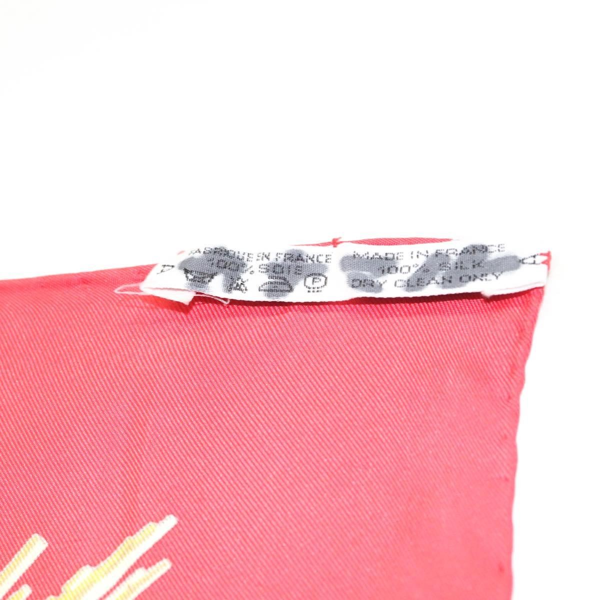 Hermes Carré 90 Silk multicolor, RED, SILK, Scarve & shawl