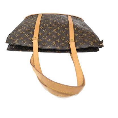 Louis Vuitton Babylone Handbag Monogram Canvas, BROWN, CANVAS, Shoulder bag