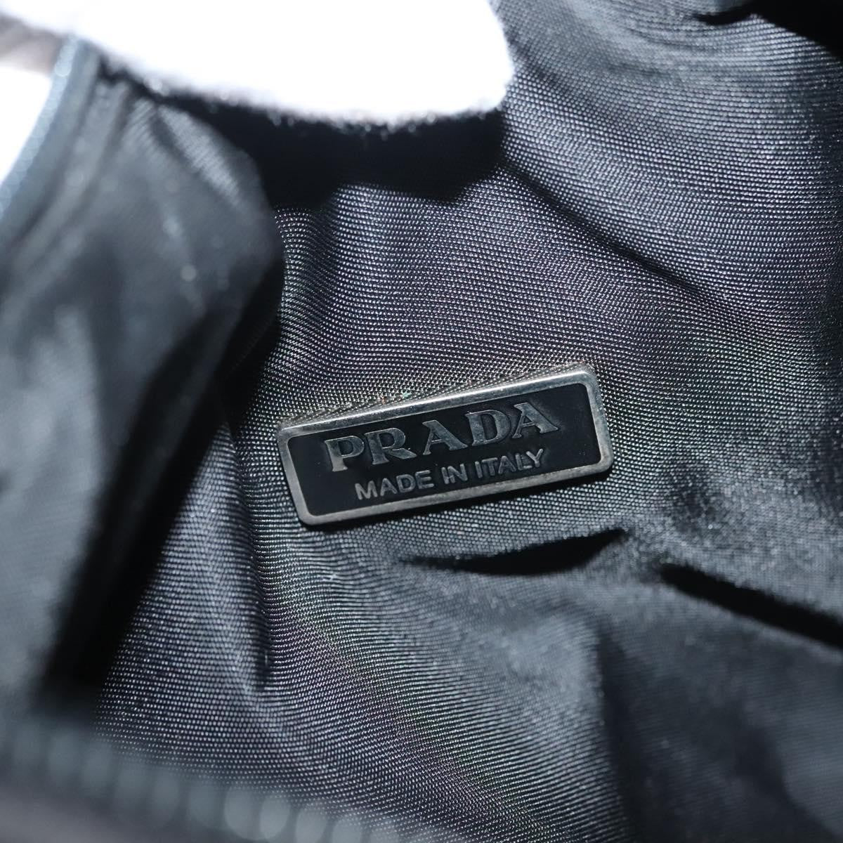 Prada Hobo Tessuto, BLACK, NYLON, Handbag