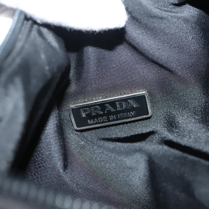 Prada Hobo Tessuto, BLACK, NYLON, Handbag