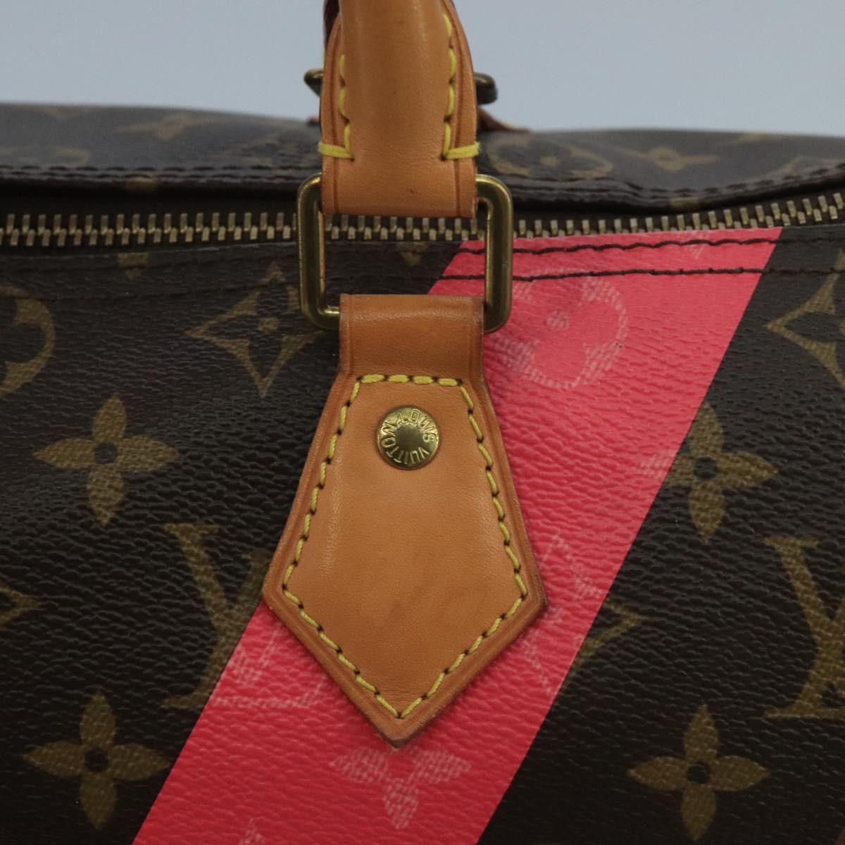 Louis Vuitton Speedy Handbag Limited Edition V Monogram Canvas, BROWN, CANVAS, Handbag