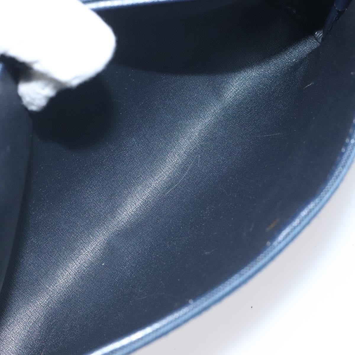 Christian Dior Vintage Trotter Pouch Diorissimo Canvas, NAVY, CANVAS, Clutche & pouche