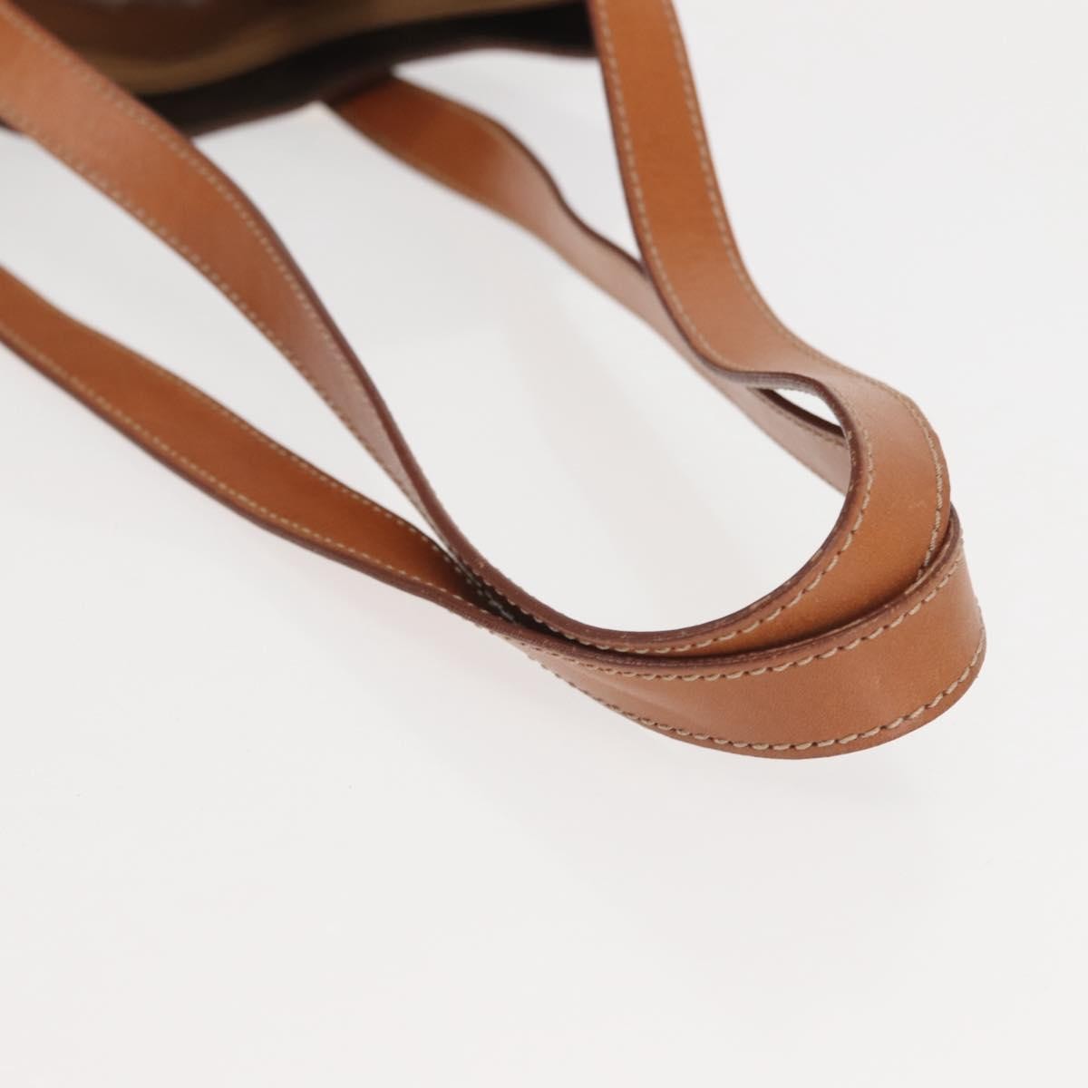 Celine Bucket Bag Triomphe Coated Canvas, BROWN, CANVAS, Tote bag