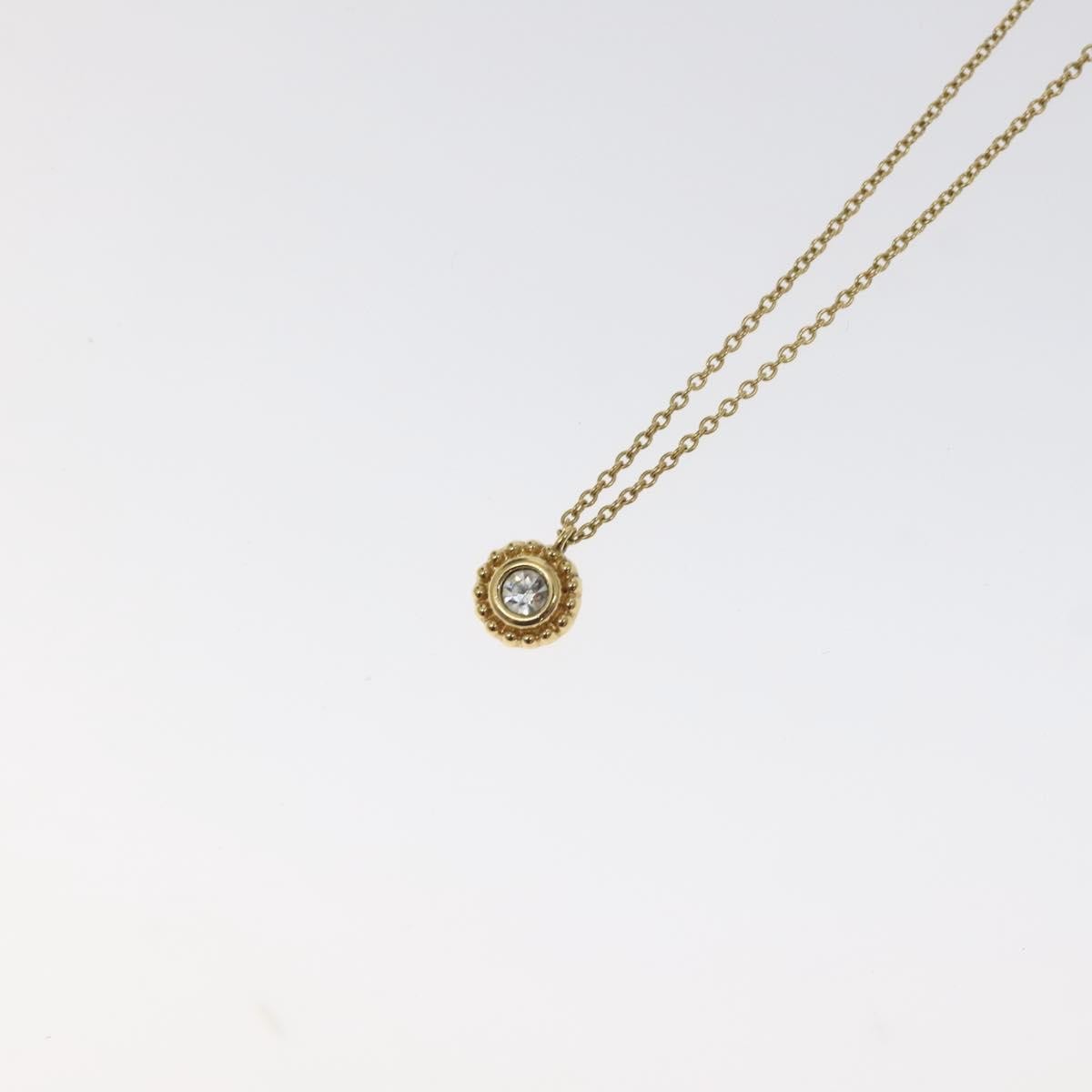 Christian Dior CD Pendant Necklace Gold-plated, GOLD, METAL, Necklace