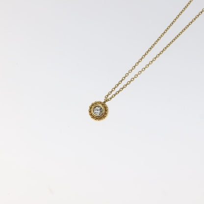 Christian Dior CD Pendant Necklace Gold-plated, GOLD, METAL, Necklace