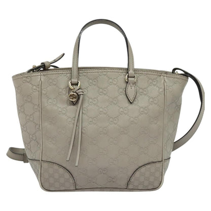 Gucci Bree Tote Guccissima Leather, GRAY, LEATHER, Tote bag