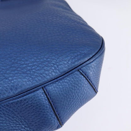 Gucci Nouveau Fringe Crossbody Bag Leather, BLUE, LEATHER, Shoulder bag