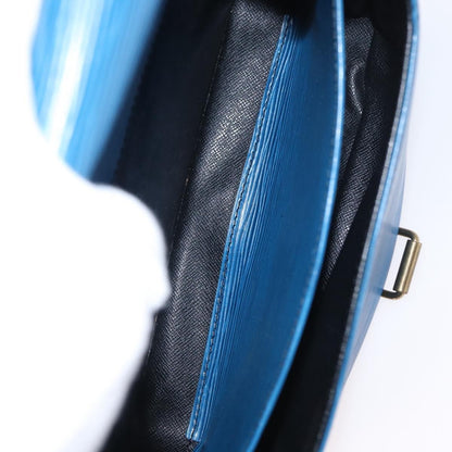 Louis Vuitton Cartouchiere Handbag Epi Leather, BLUE, LEATHER, Shoulder bag