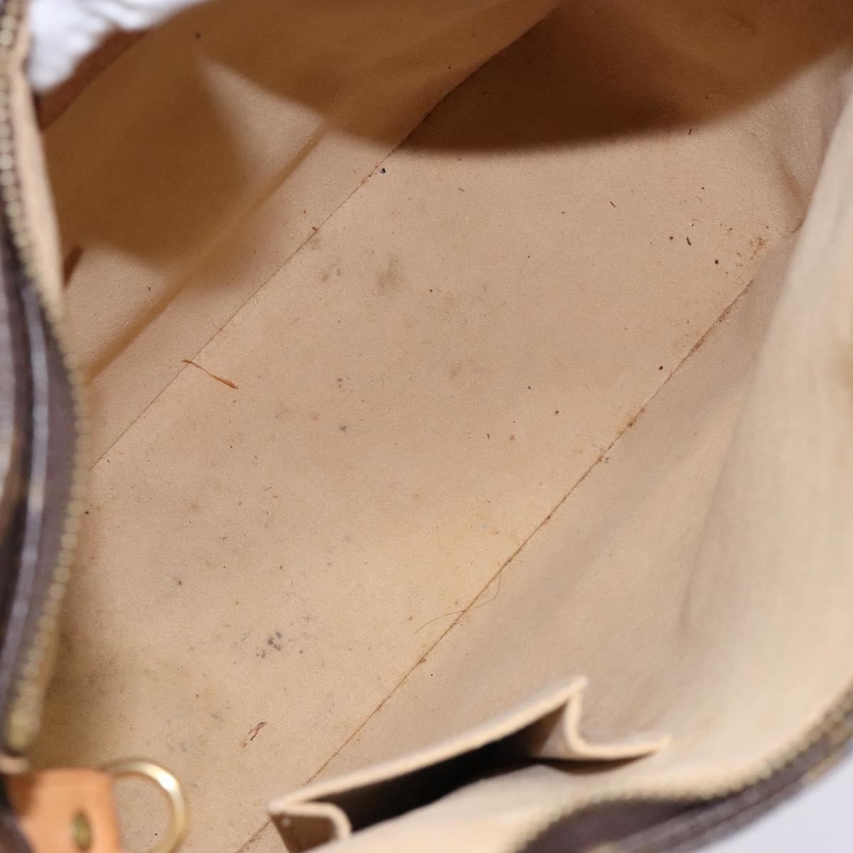 Louis Vuitton Looping Handbag Monogram Canvas, BROWN, CANVAS, Handbag