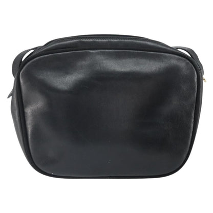 Salvatore Ferragamo Vara Bow camera Shoulder Bag Leather, BLACK, LEATHER, Shoulder bag
