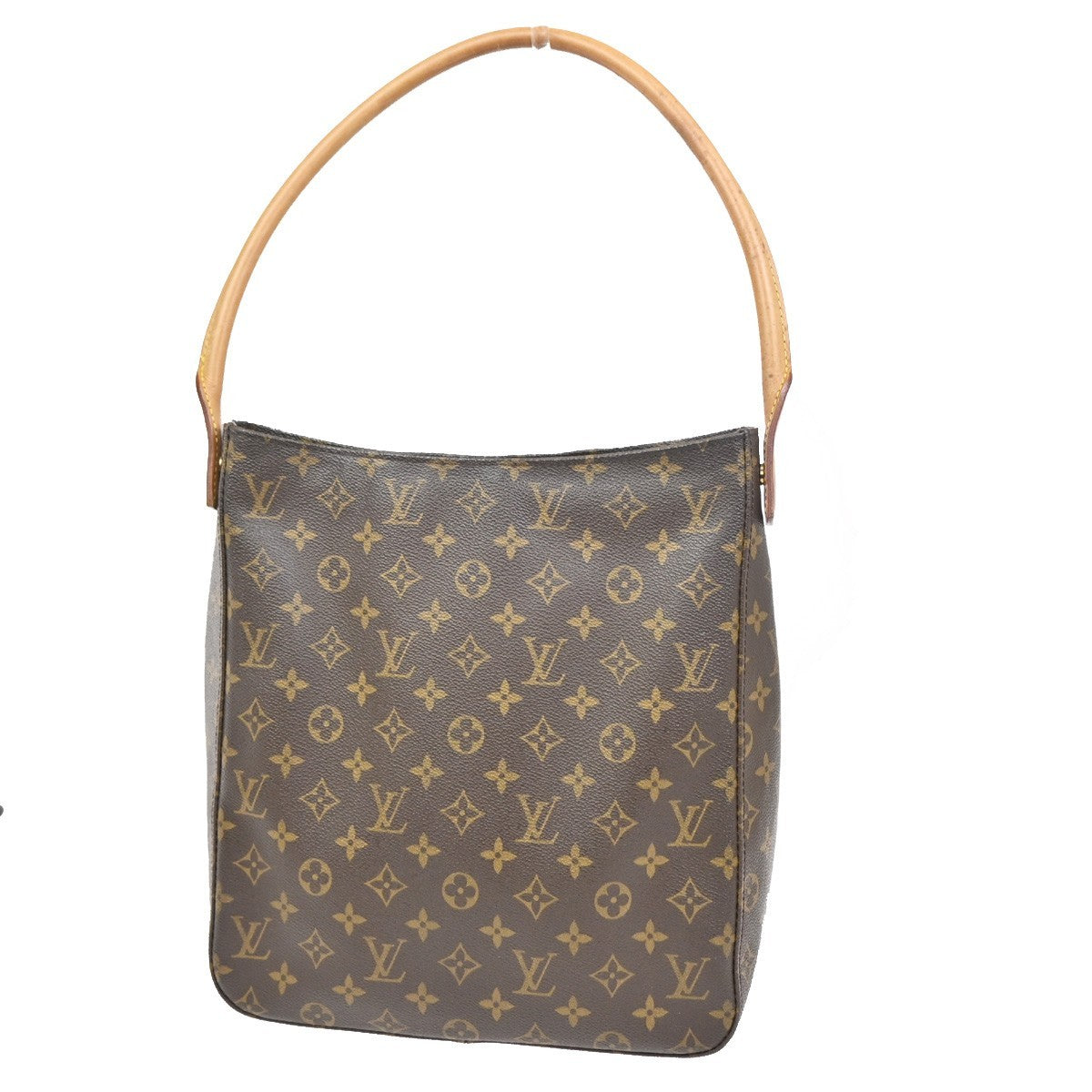 Louis Vuitton Looping Handbag Monogram Canvas, BROWN, CANVAS, Shoulder bag