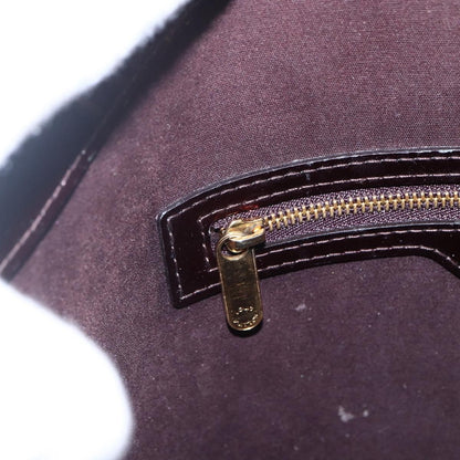 Louis Vuitton Avalon Handbag Monogram Vernis, PURPLE, PATENT_LEATHER, Tote bag