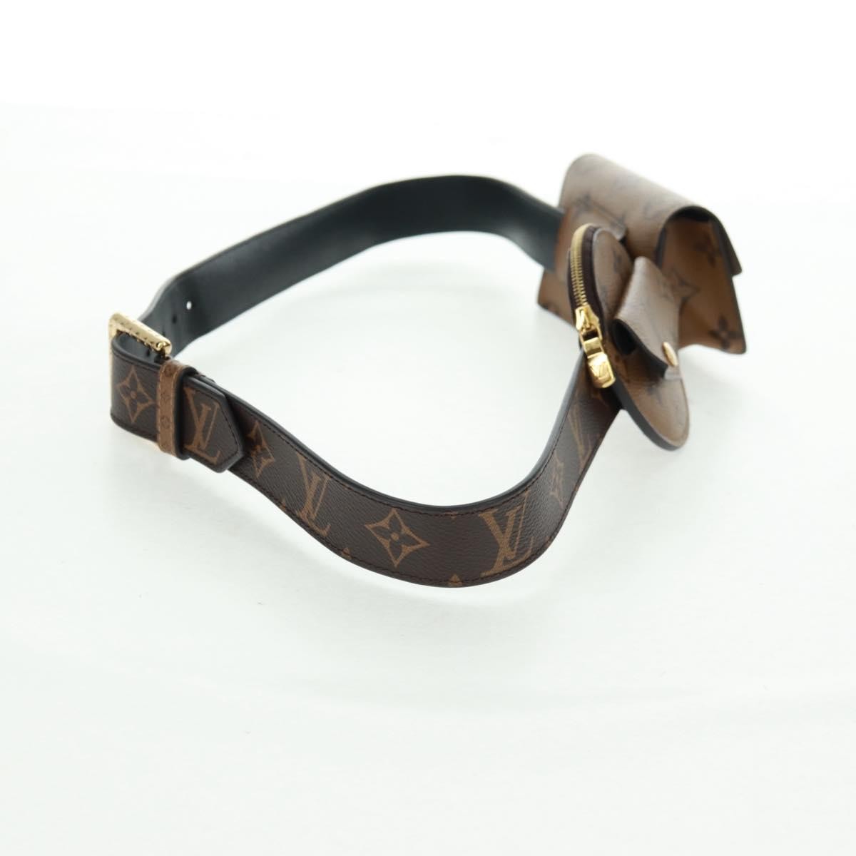 Louis Vuitton Daily Multi Pocket Belt Monogram Canvas, Brown, Canvas, Wallet