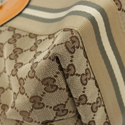 Gucci Jolie Web Tote GG Canvas, Beige, Canvas, Tote Bag