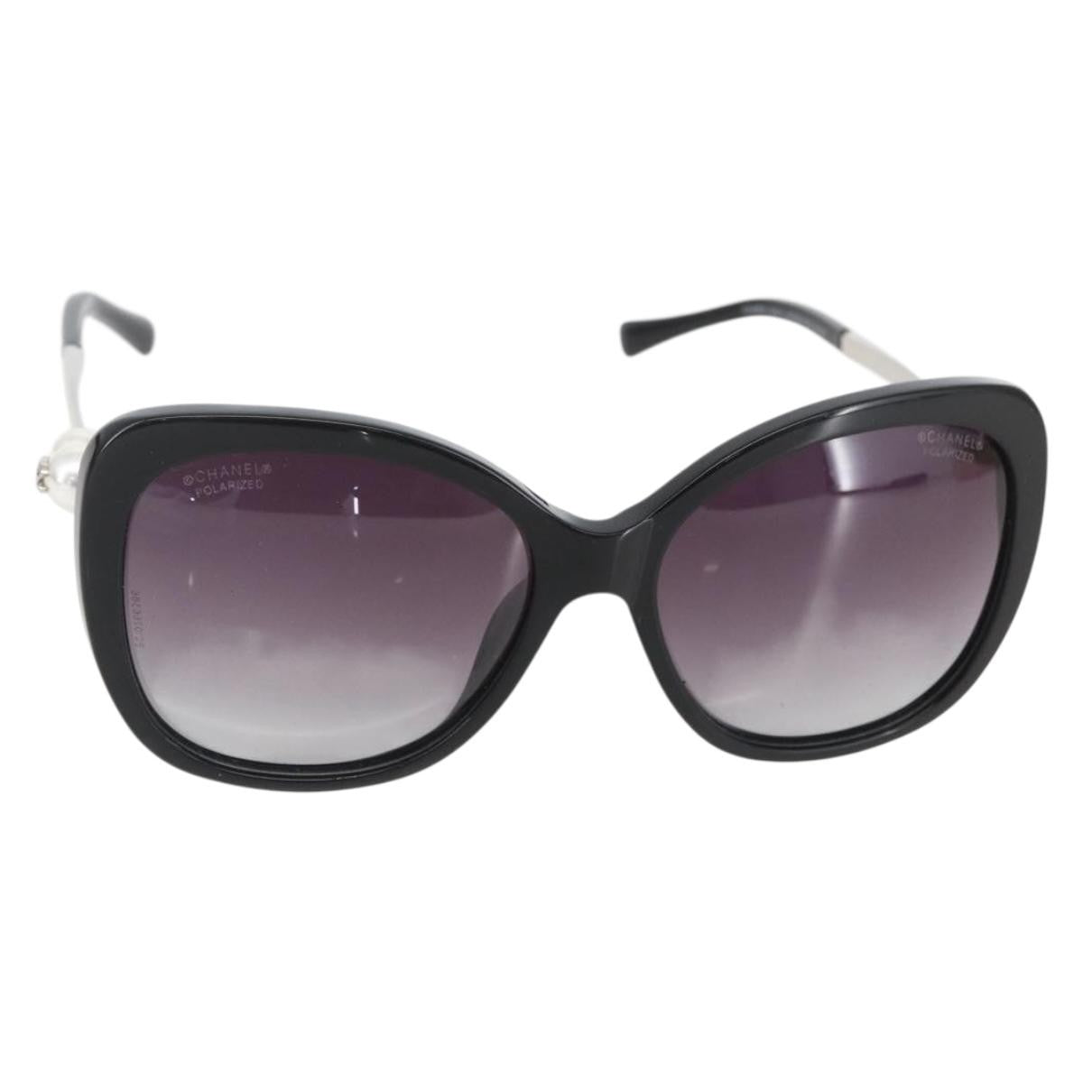 Chanel Logo CC Sunglasses Metal, BLACK, METAL, Sunglasse